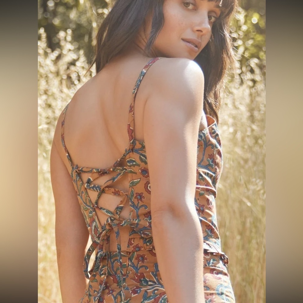 EDDY Tawny/Multicolor Floral print 
Floral Strappy Set - Picture 2 of 13